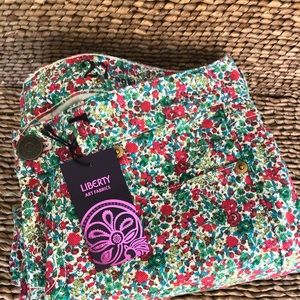 J CREW liberty London floral print jean